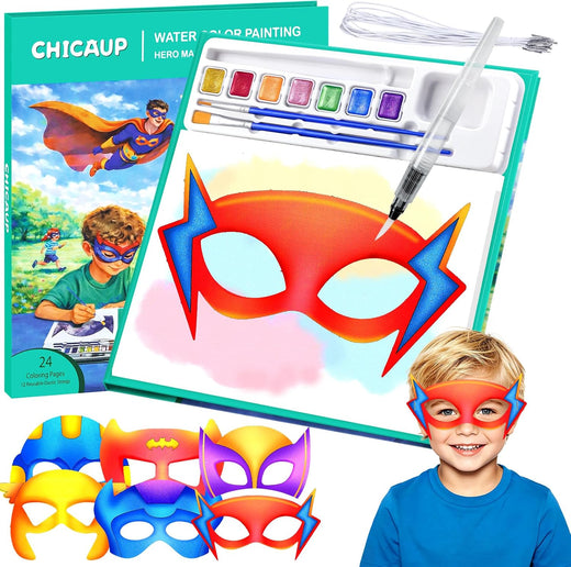Paint with Water Coloring Book
