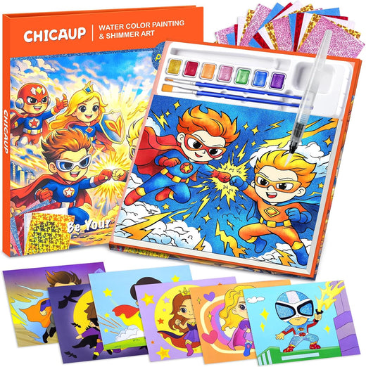 Paint with Water Coloring Book