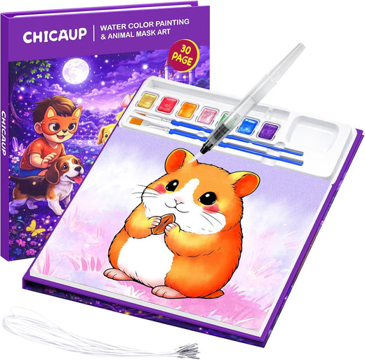 Paint with Water Coloring Book
