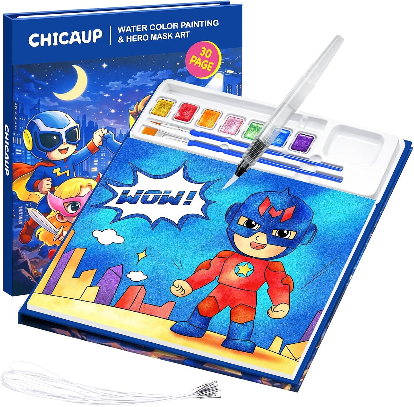 Paint with Water Coloring Book