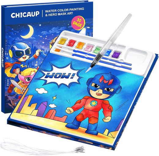Paint with Water Coloring Book