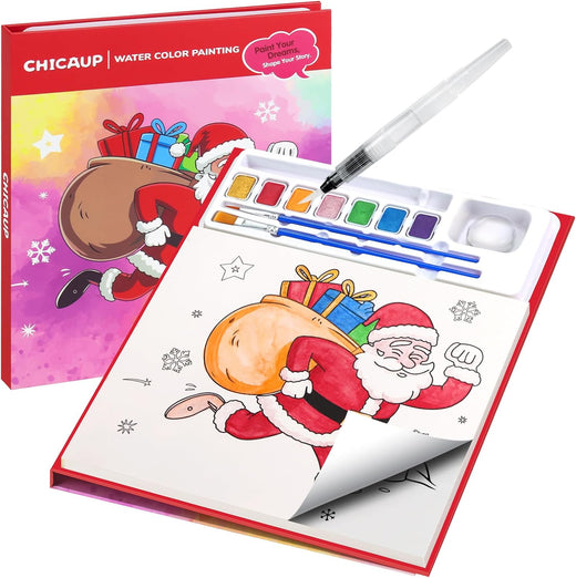 Paint with Water Coloring Book