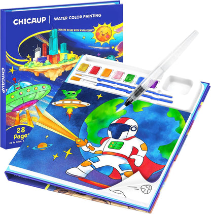 Paint with Water Coloring Books