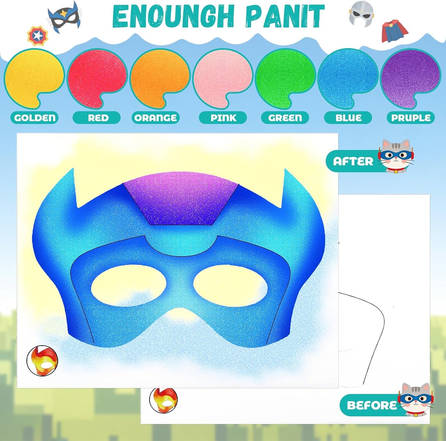 Paint with Water Coloring Book