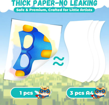 Paint with Water Coloring Book