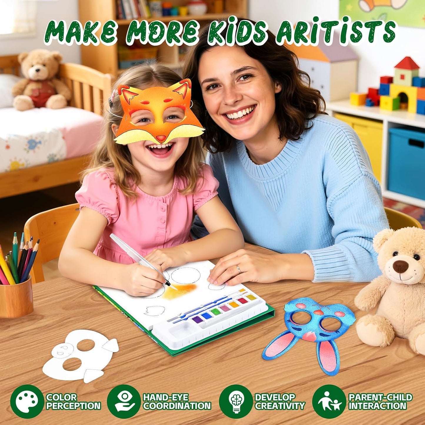 Paint with Water Coloring Book