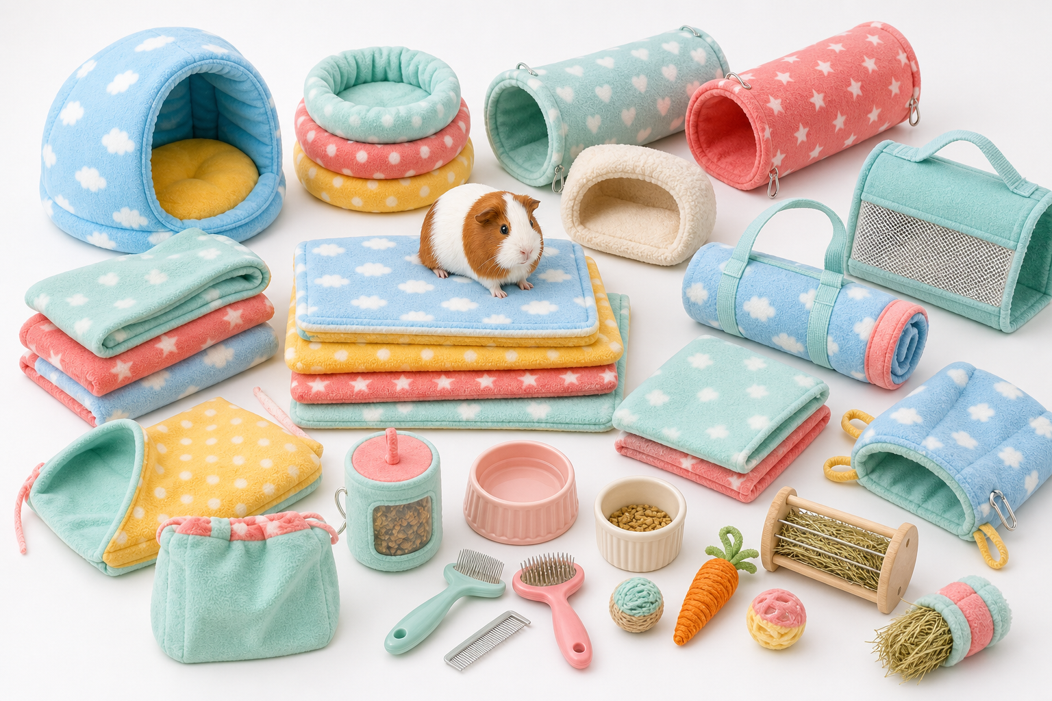 CHICAUP guinea pig bedding blankets